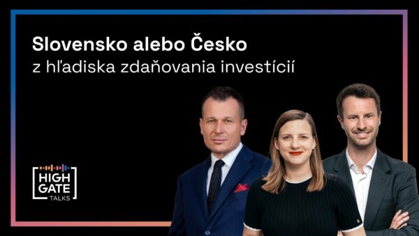 Highgate Talks LIVE | SR vs. ČR z hľadiska zdaňovania investícií. Nehnuteľnosť v Bratislave na bývanie: kúpiť alebo prenajať a investovať inde?